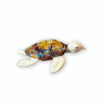 Miniatura di Tartaruga marina in Vetro calcedonio di Murano - dettaglio artigianale italiano